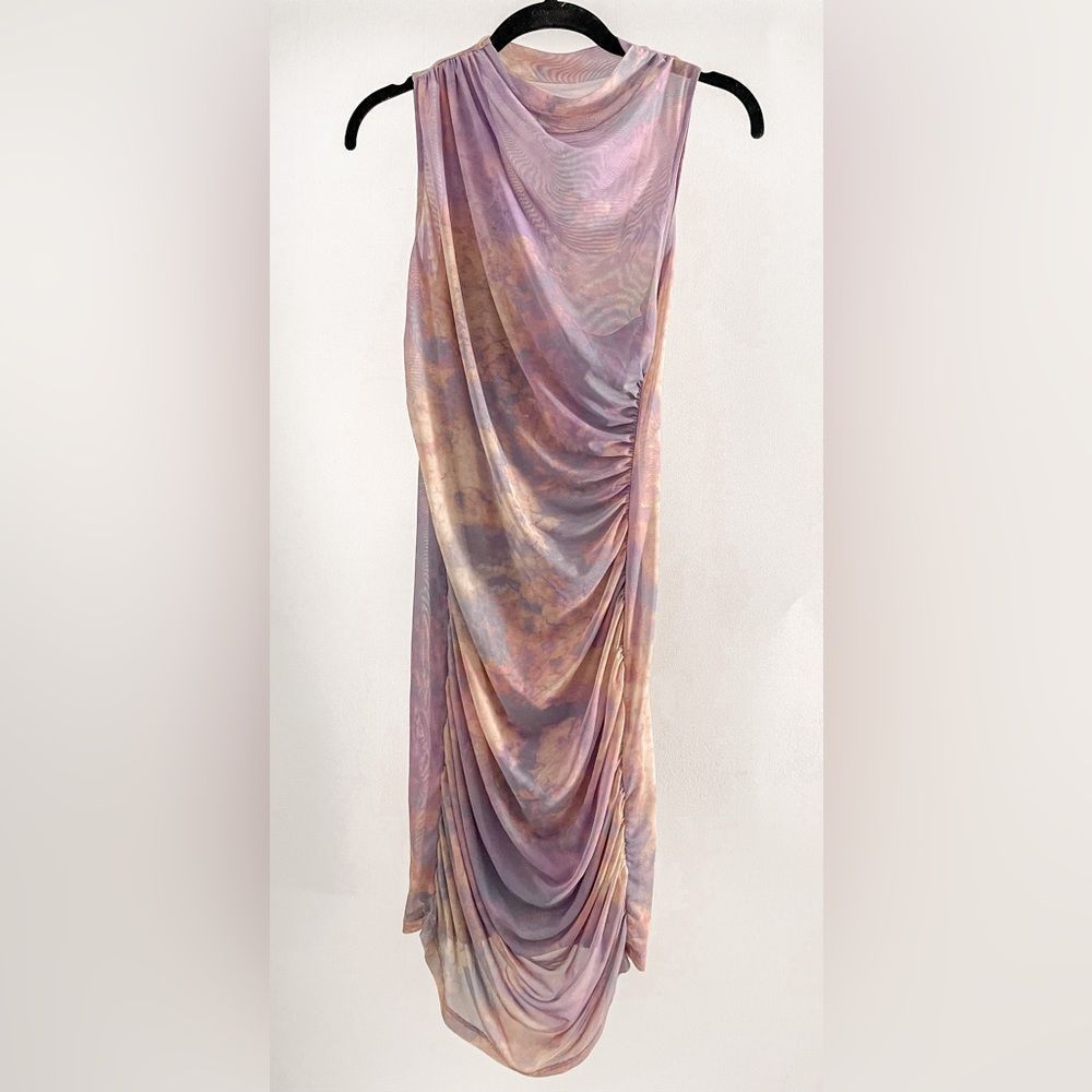 ZARA WOMAN NWT SHORT PRINTED TULLE DRESS 3056/338/054/015 - Picture 2 of 11